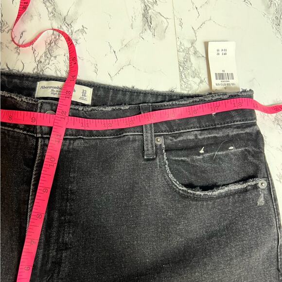 NWT Abercrombie & fitch curve love skinny high rise Sz 33 - Picture 7 of 7